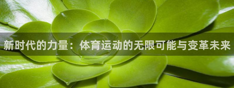 bsports官网 必一运动：新时代的力量：体育运动的无限可能与变革未来